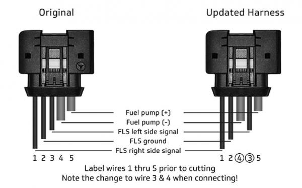 Wiring update for FG1052, FG1053, FG1588